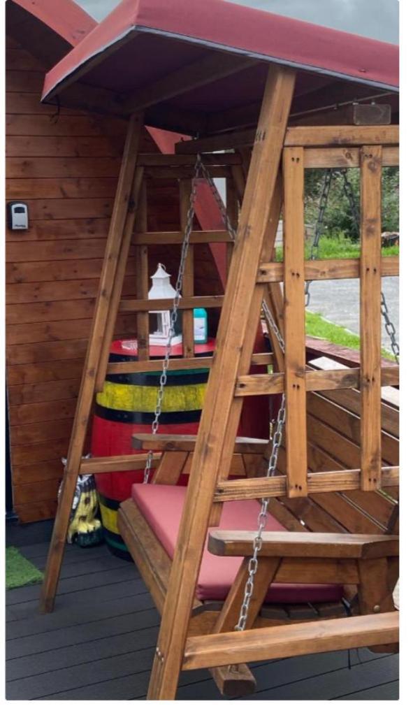 Heatherbrae Cosy Wooden Pod Kyle of Lochalsh Eksteriør bilde